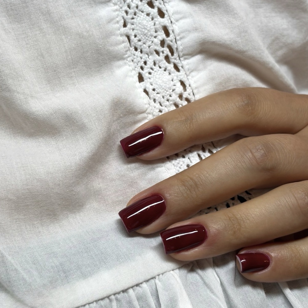 Bordeaux gelnagels